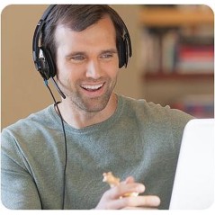 Logitech USB Headset H540 - Premium Comfort & Clear Audio Quality for Work and Play